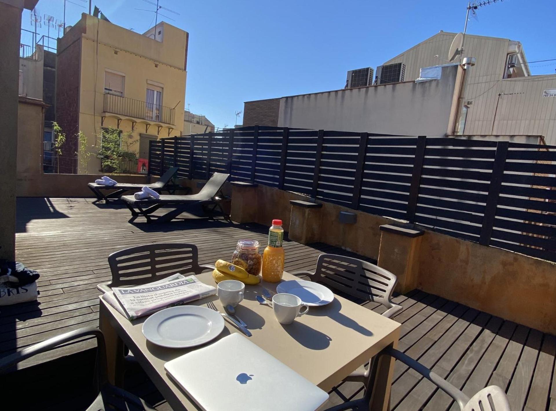 Mab2 - Mab2 - Apt At Street Level With Private Terrace Барселона Екстериор снимка